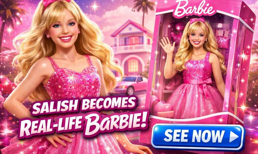 See Salish Matter Turned Into a Barbie Doll in Real Life