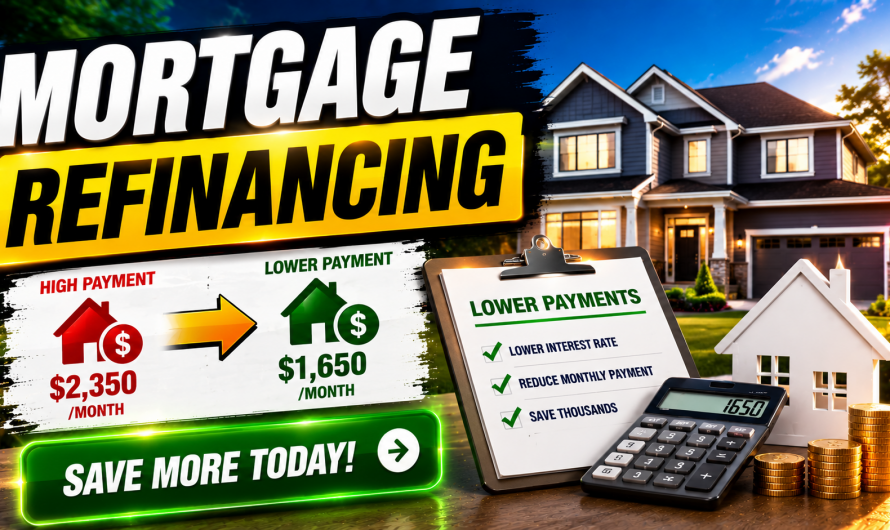 Mortgage Refinancing: How to Lower Monthly Payments and Save Money