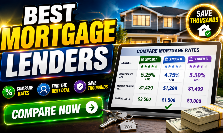 Best Mortgage Lenders: How to Compare Rates and Save Thousands